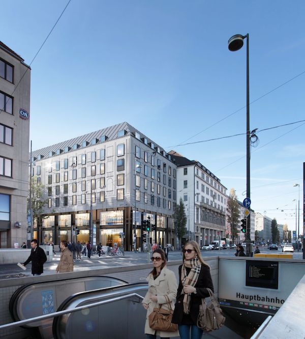 ehret+klein, Bauwens und Büschl kaufen Gewerbeimmobilie am Münchner Hauptbahnhof